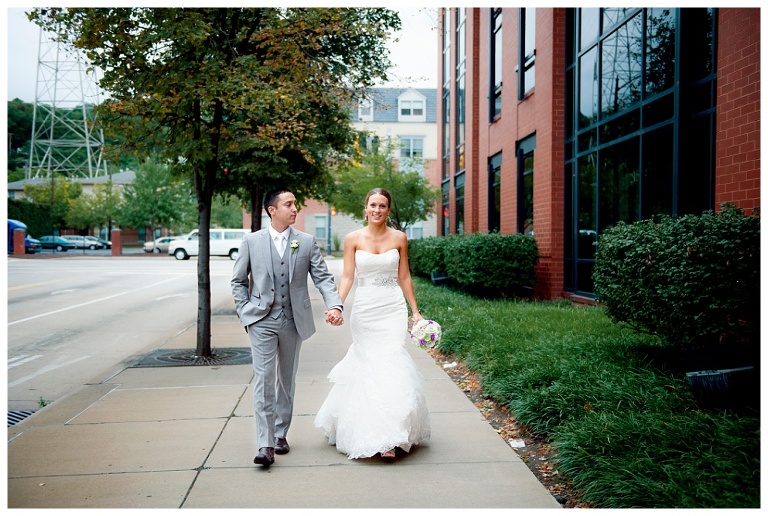 South Side wedding portraits Pittsburgh PA