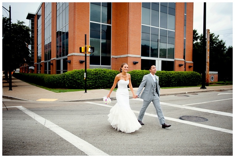 South Side wedding portraits Pittsburgh PA