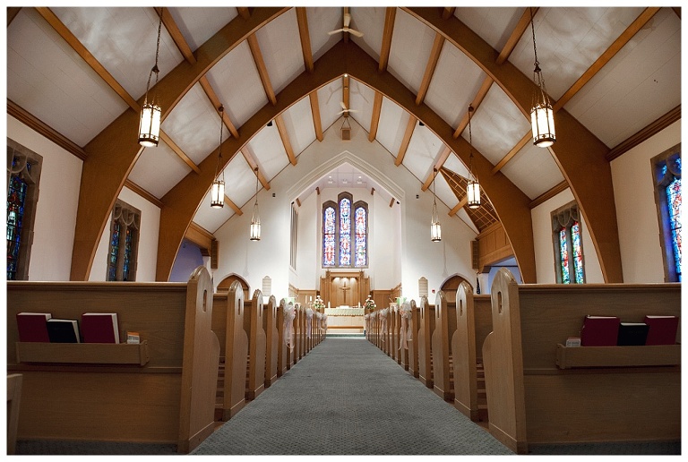 St. John's Evangelical Lutheran Church wedding