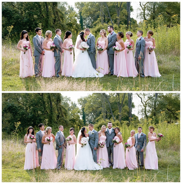North Park Pittsburgh PA wedding portraits