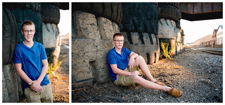 the strip district pittsburgh pa boy guy senior session
