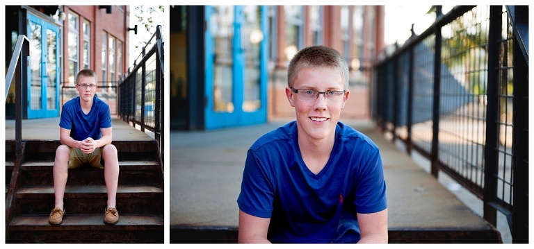 the strip district pittsburgh pa boy guy senior session