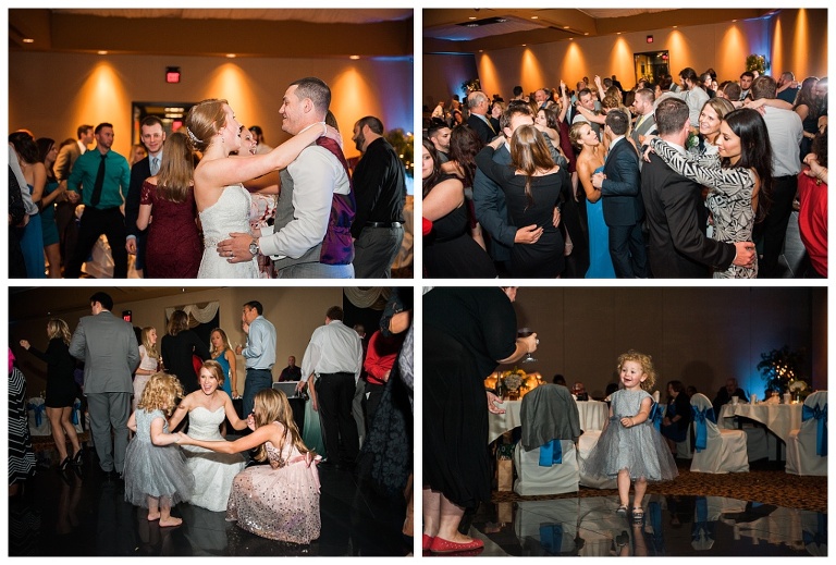 blue and yellow wedding at stratigos banquet center pittsburgh pa