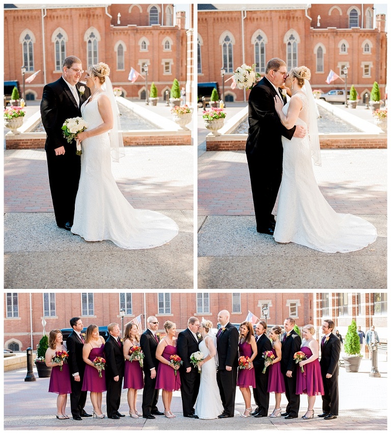 Wedding Portrait Phipps Conservatory Pittsburgh PA