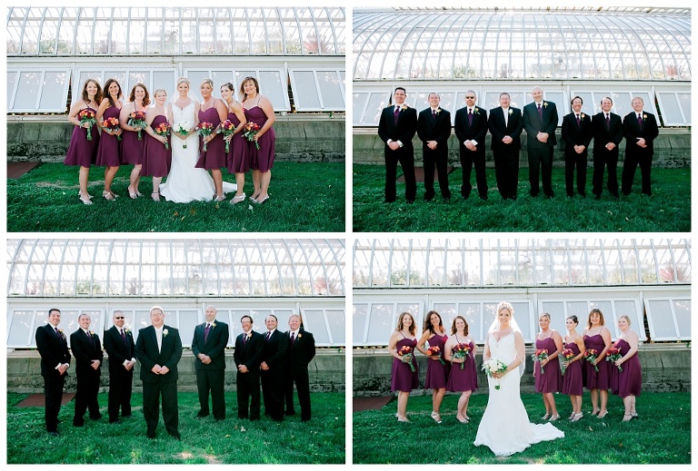 Wedding Portrait Phipps Conservatory Pittsburgh PA