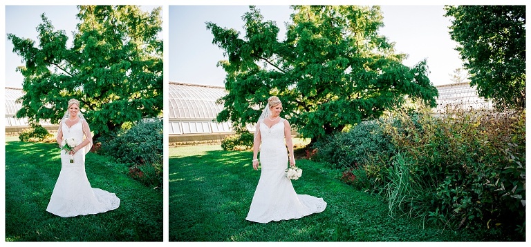 Bride Wedding Portrait Phipps Conservatory Pittsburgh PA