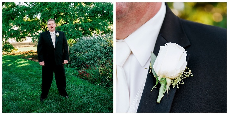 Groom Portrait Phipps Conservatory Pittsburgh PA