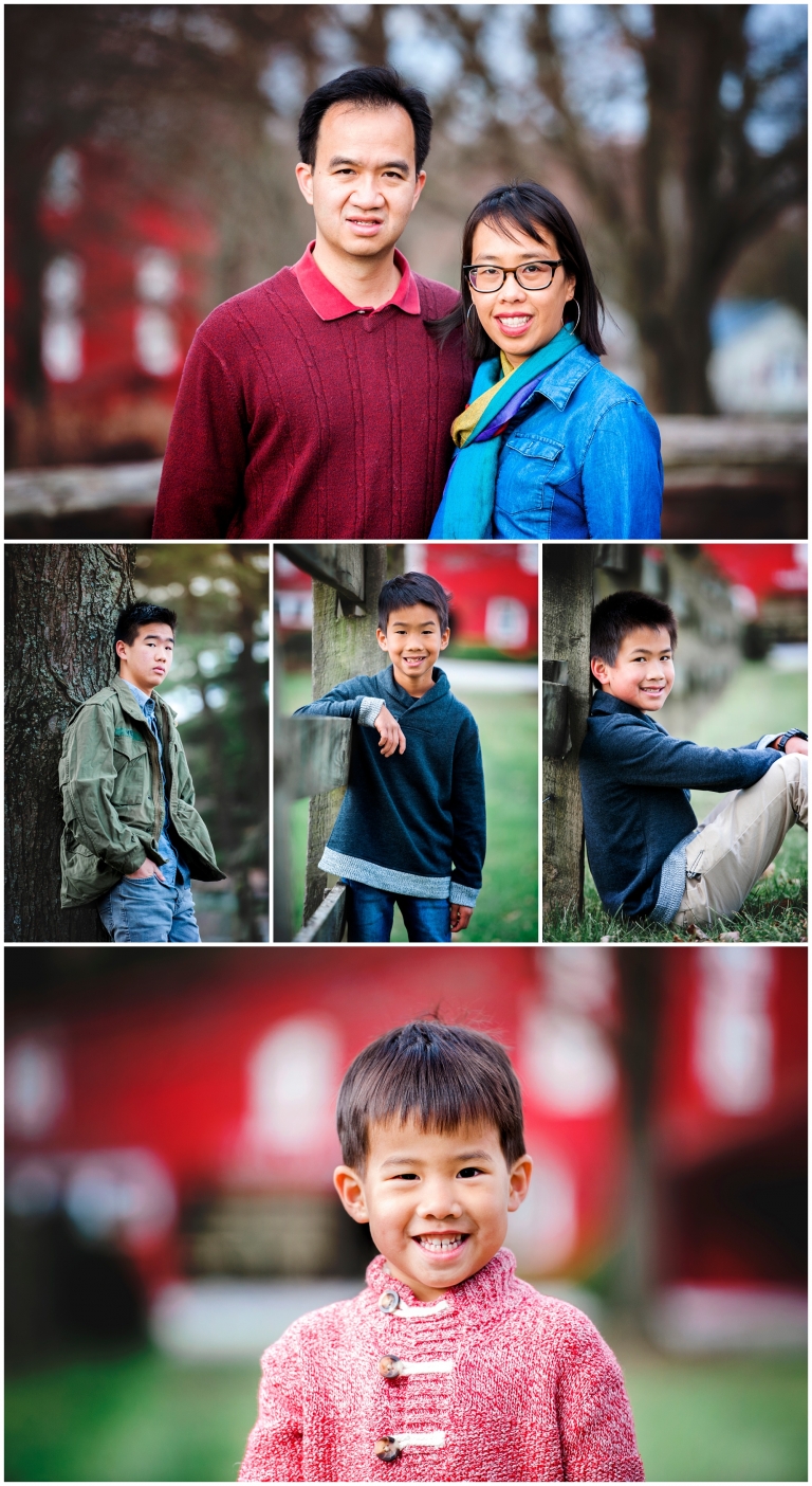 fall extended family session