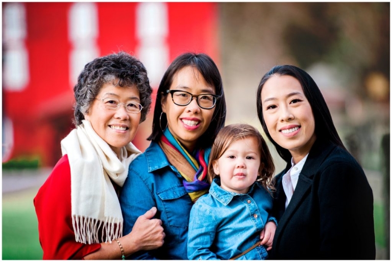 fall extended family session