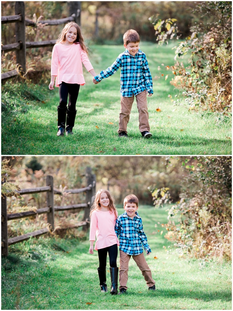 fall family session at Beechwood Farms in Pittsburgh PA