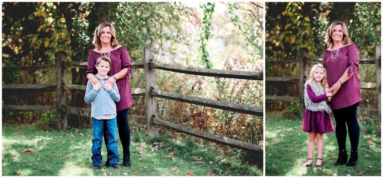 fall family session at Beechwood Farms in Pittsburgh PA