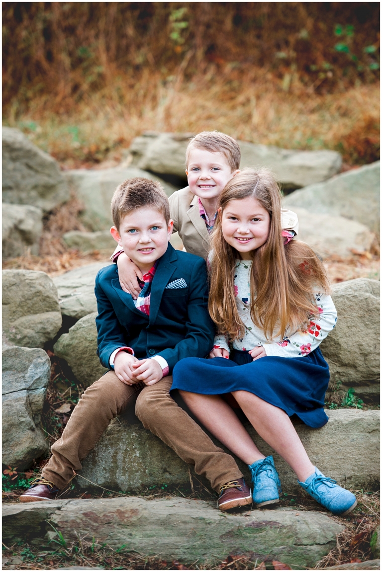 fall family session at Beechwood Farms in Pittsburgh PA