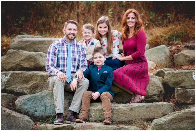 fall family session at Beechwood Farms in Pittsburgh PA