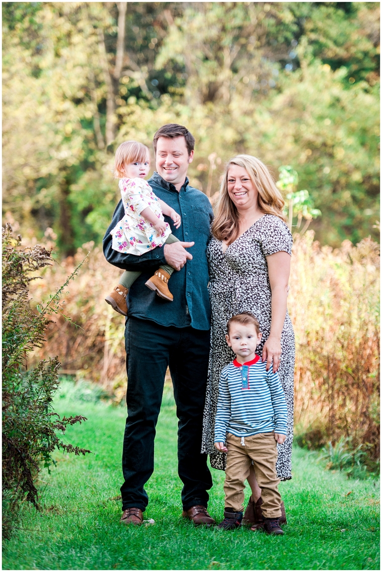 fall family session at Beechwood Farms in Pittsburgh PA