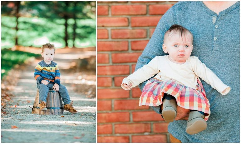 fall family session Washington's Landing Herr's Island Pittsburgh PA
