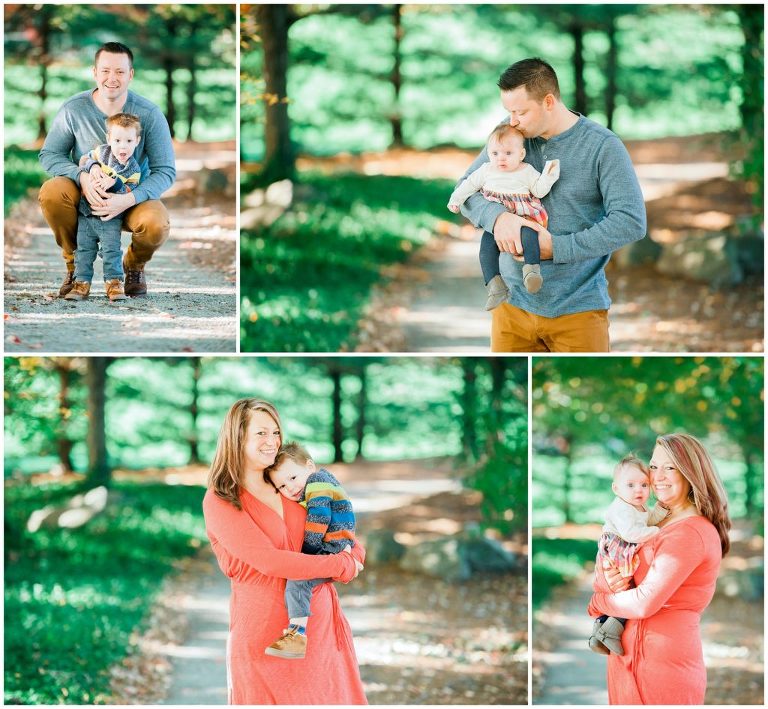 fall family session Washington's Landing Herr's Island Pittsburgh PA