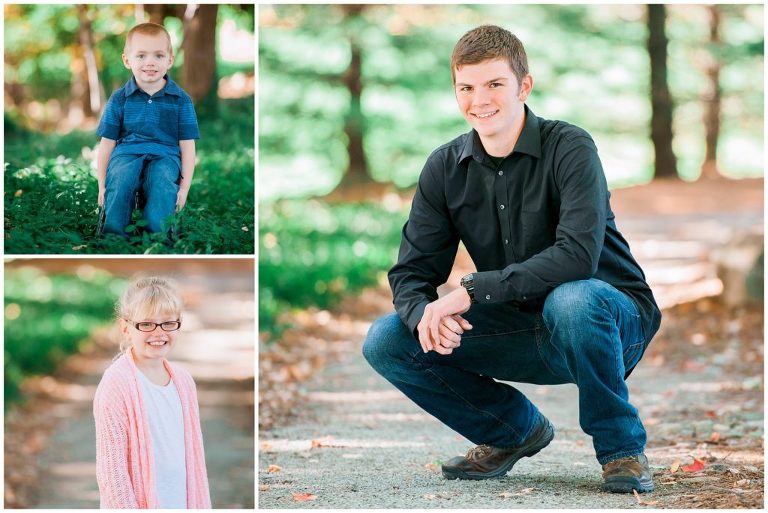 fall family session Washington's Landing Herr's Island Pittsburgh PA