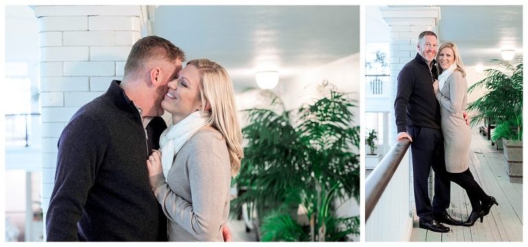 engaged couple Omni Bedford Springs Resort Pennsylvania