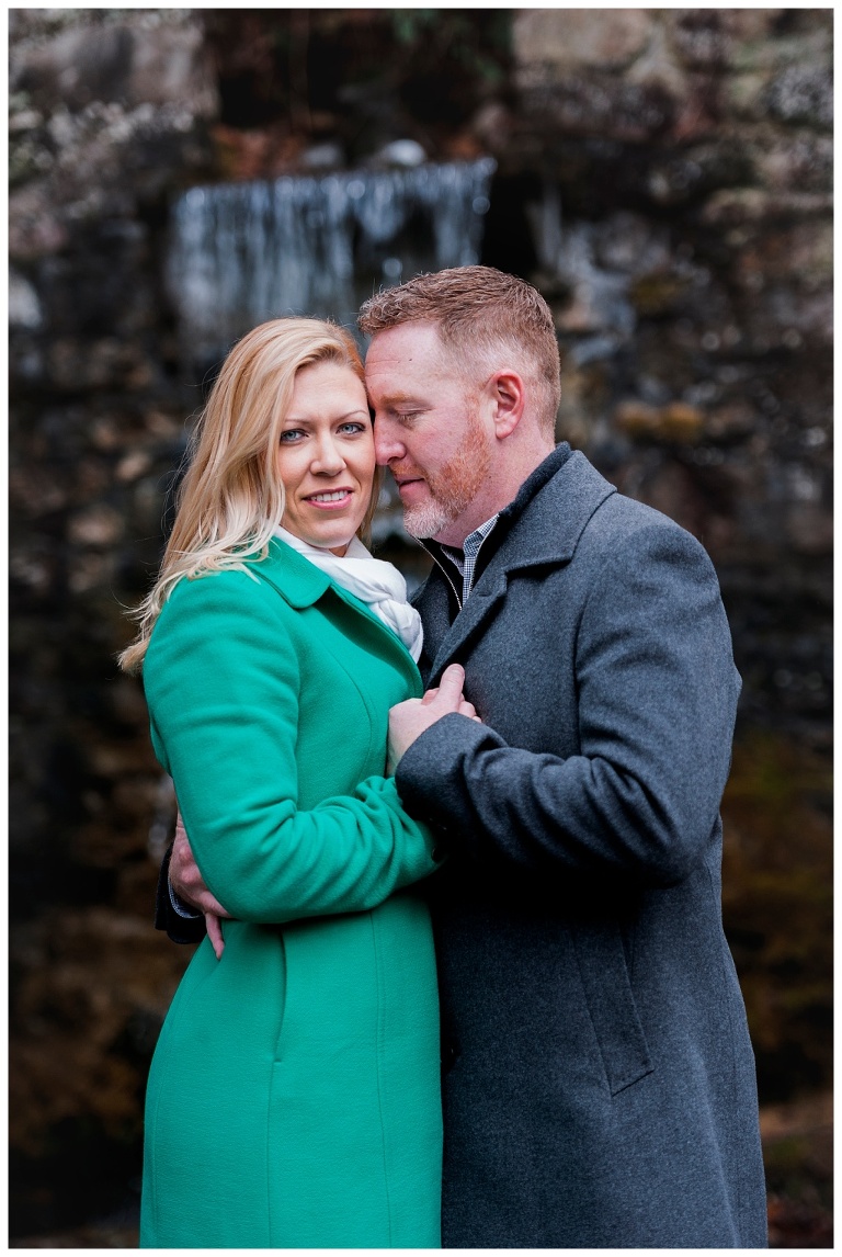 engaged couple Omni Bedford Springs Resort Pennsylvania