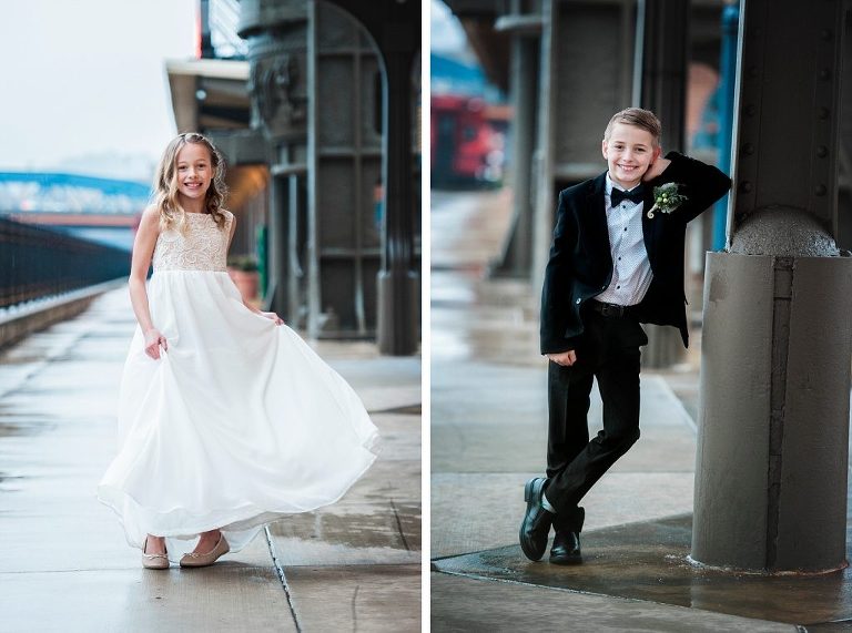 Pittsburgh Station Square Mt. Washington LeMont wedding portraits