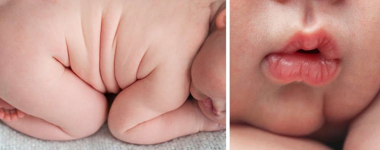 newborn boy posed studio session pittsburgh