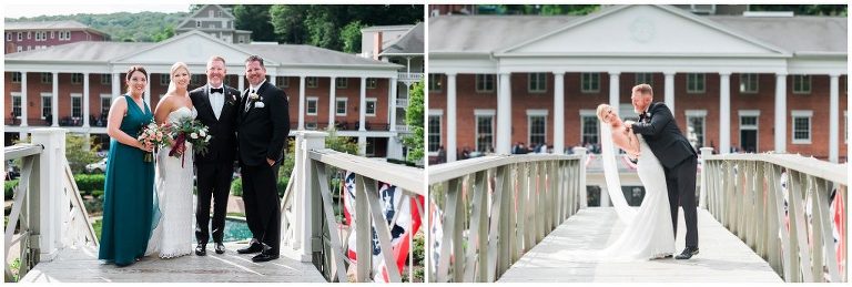 wedding portrait Omni Bedford Springs Resort wedding