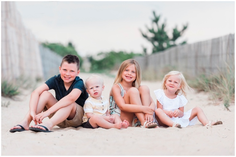 sibling session on beach ocean city maryland